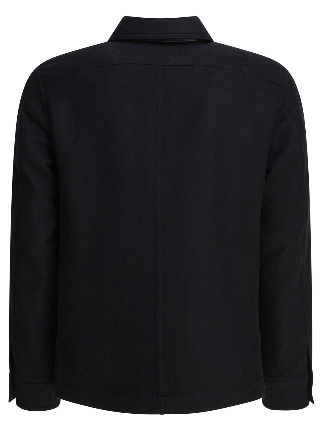 Tom Ford Wool And Silk Overshirt Jacket Jackets and Coats - Nero | 4c01afc022f5ecd7f75fe3b30d1a99ae78081b92