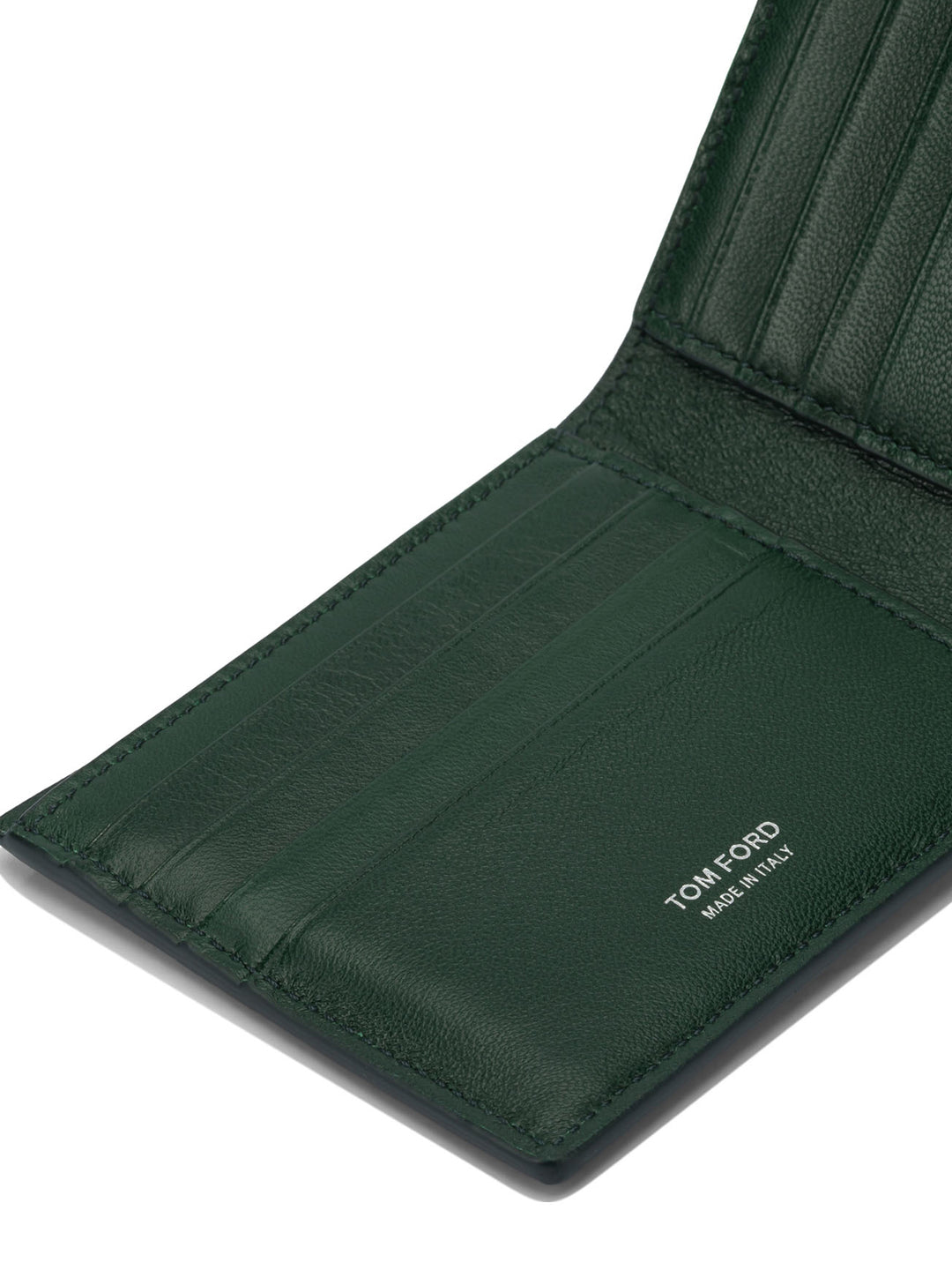 Tom Ford Crocodile Print Leather Wallet Wallets & Card holders - Verde | 7a5b680553067905be339ad406f864a0e418420e