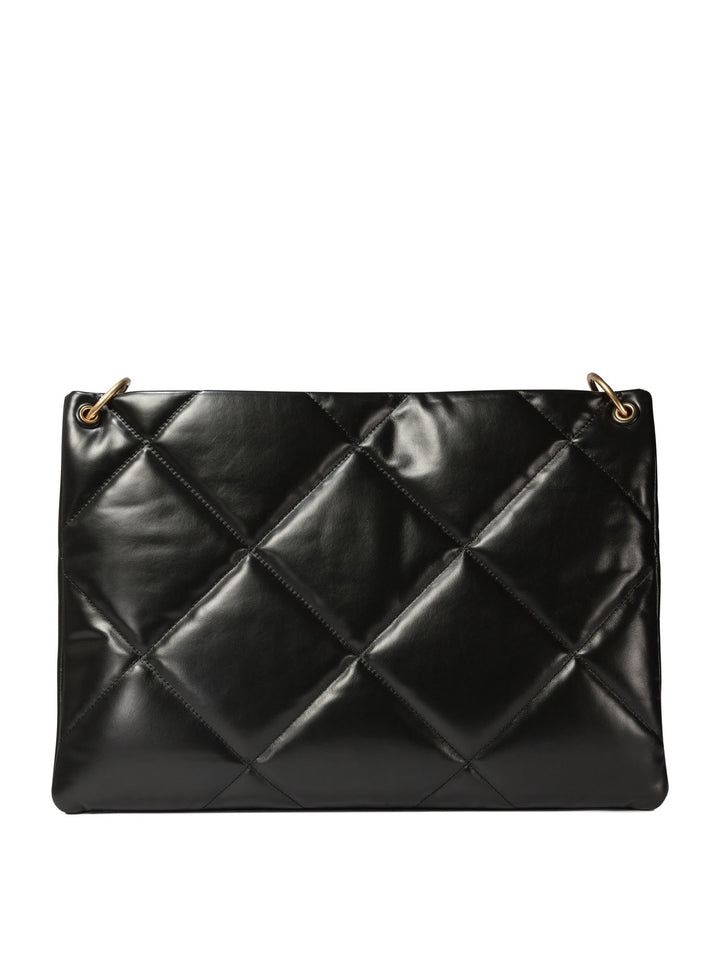 Tory Burch Kira Diamond Quilt Hobo Borse a Spalla e Tracolla - Nero | 98bcc524e650289aed188a77a8596f94cd225535