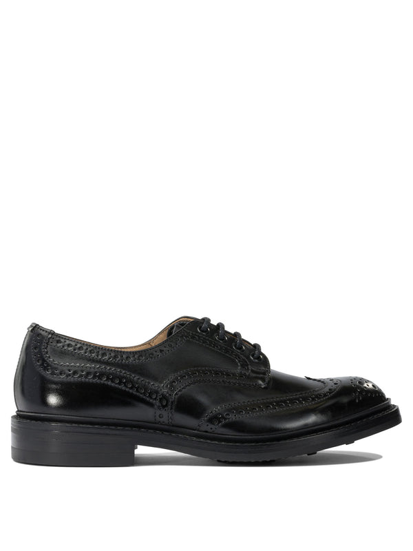 Bourton con cordones negro