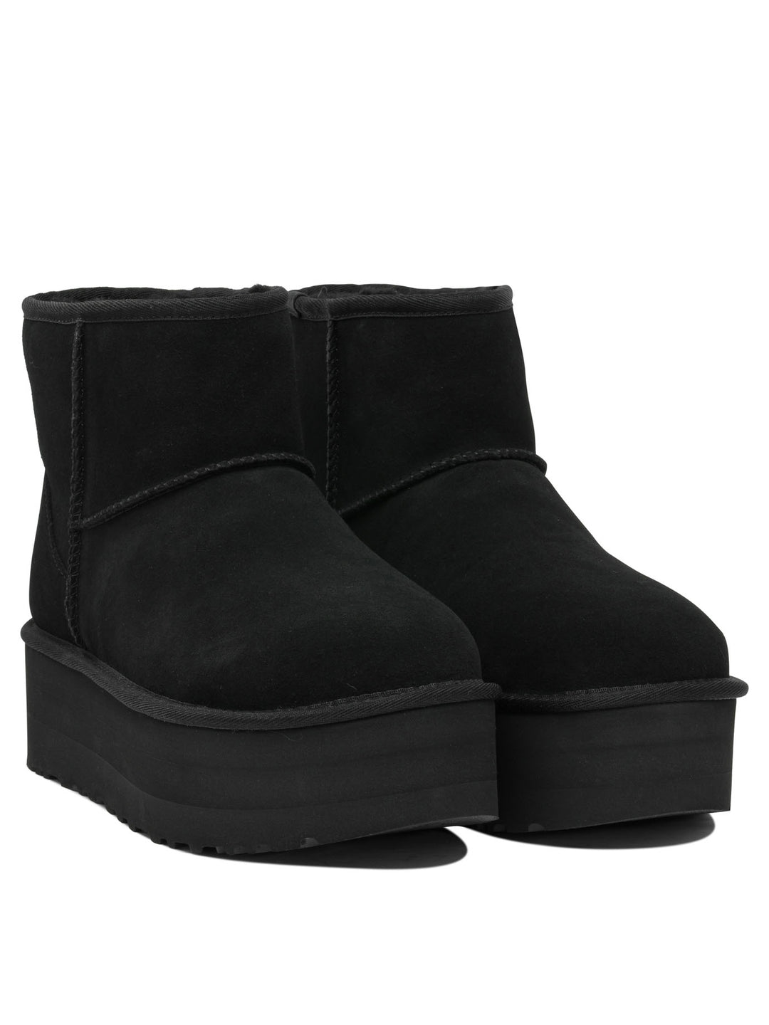 Ugg Classic Mini Platform Stivali e Stivaletti - Nero | b5111c2afc780cd50d01989103e456623125edae