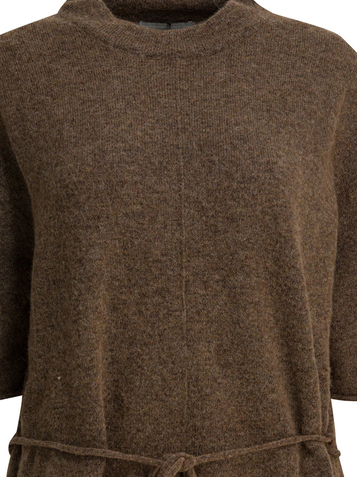 Umarmung Wool-Blend Crew-Neck Sweater Knitwear - Marrone | 4ca01a0c0f6c7fe2777bf0e74b61de7edb761ae5