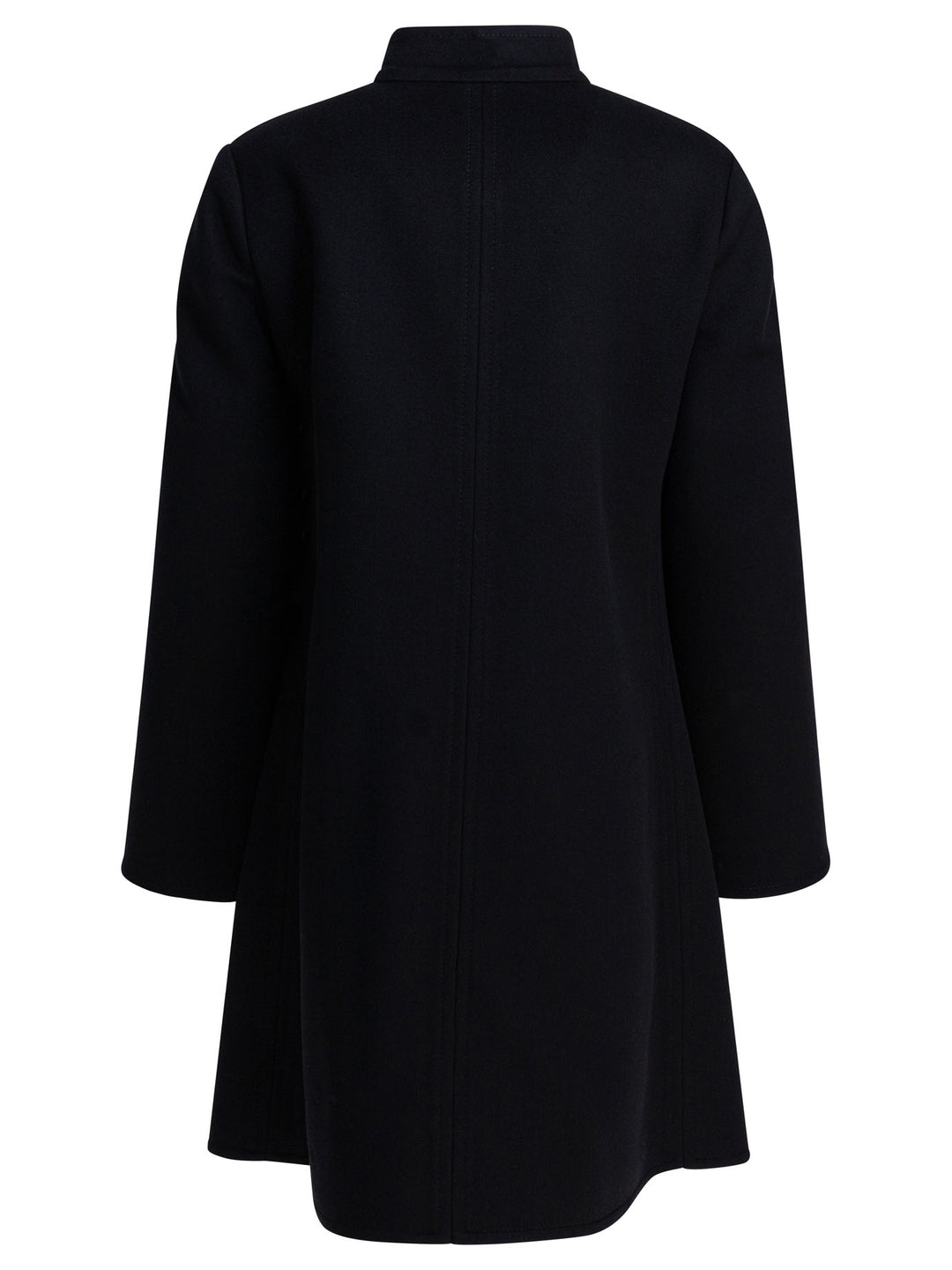 Valentino Wool And Cashmere Coat Jackets and Coats - Nero | 4c02610c919d6ddfd45364a5574a208be9047106