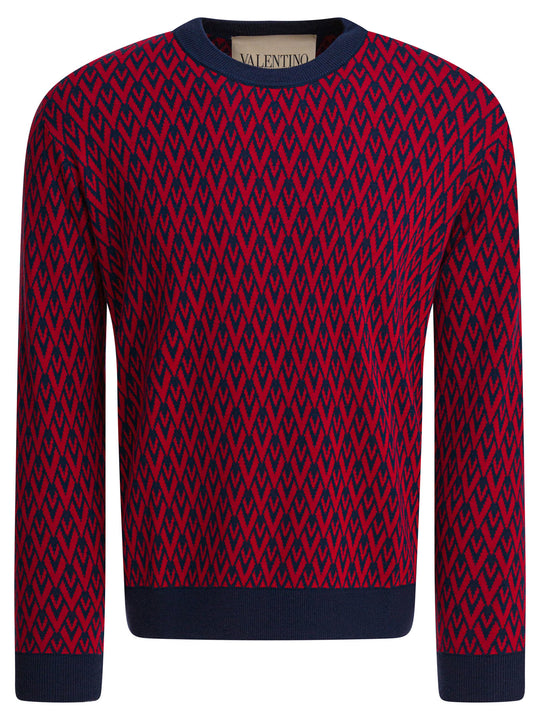 Toute La V Knitwear Blu