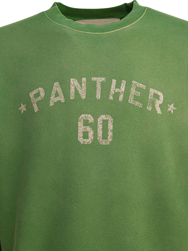 Valentino Cotton Crewneck Sweatshirt Sweatshirts - Verde | 2f36eaa939c0d3df2a1937bd3d00ca8d20624270