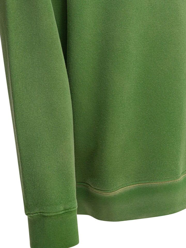 Valentino Cotton Crewneck Sweatshirt Sweatshirts - Verde | df4803c0555093733f6ac0f6188f65228582f295