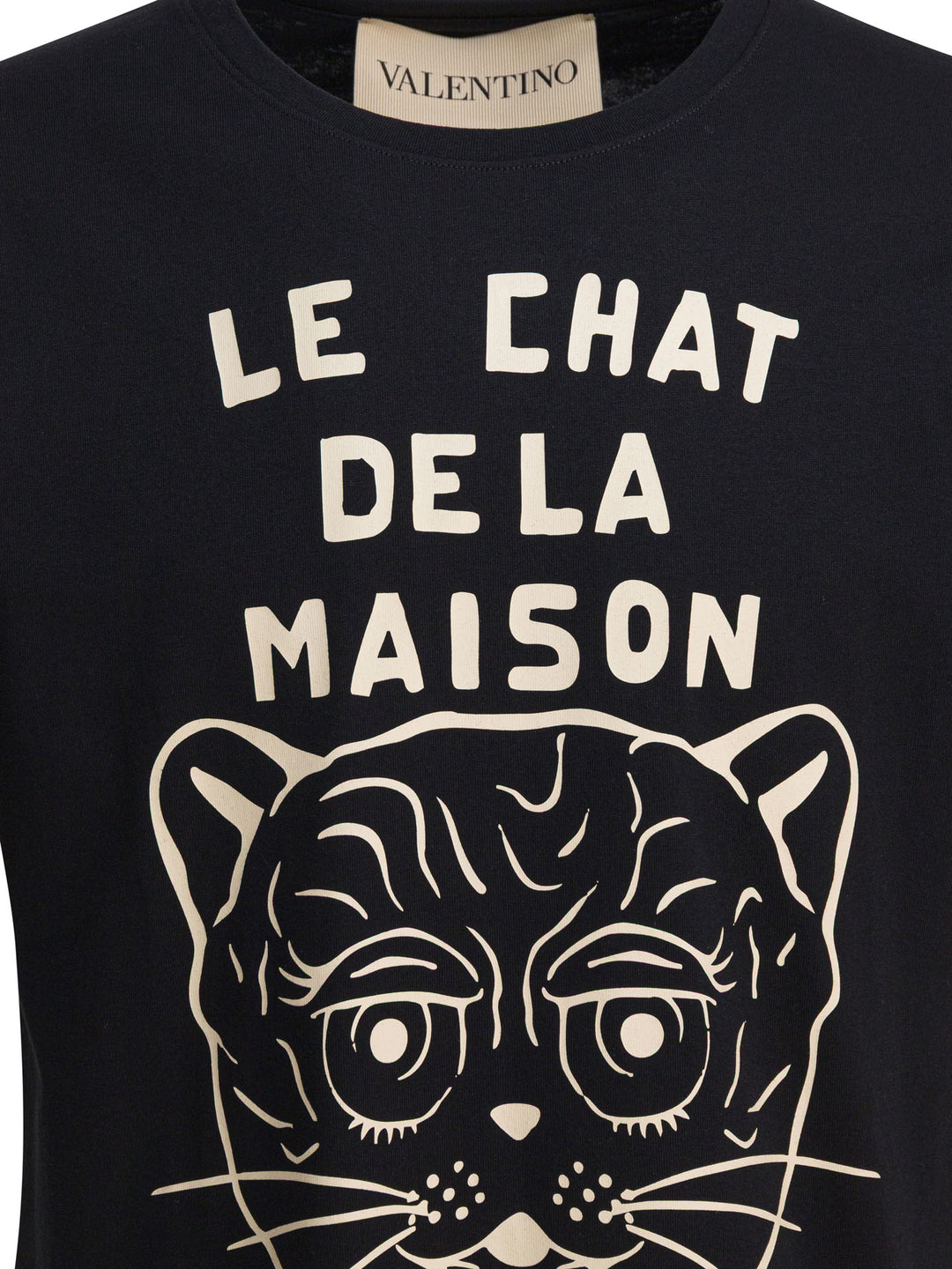 Valentino Le Chat De La Maison T-shirts - Nero | 84614f2e8f810499562e2715c0431d14d1759dd8
