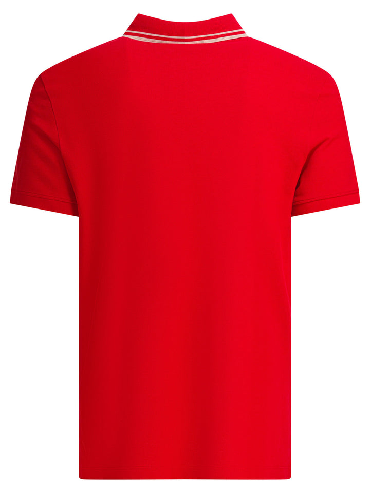 Valentino Cotton Short-Sleeved Polo Shirt Polo shirts - Rosso | 6ab954c14fc194cb9e7e9e7f8dcffe96abbae15c