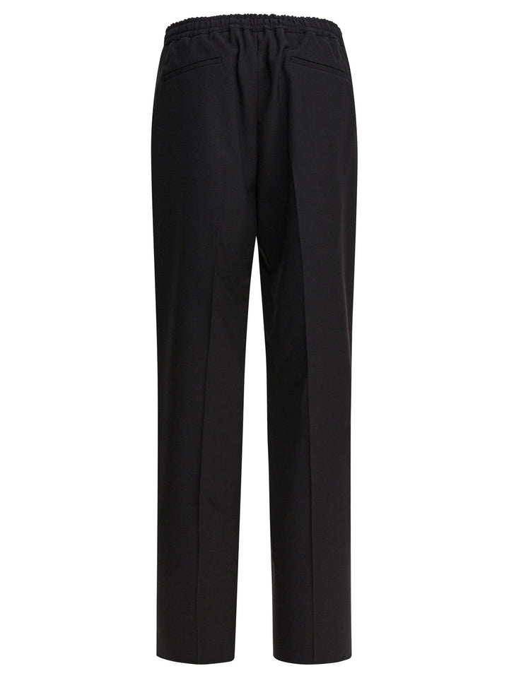 Valentino Wool Sport Pants Trousers - Nero | 39157c586d0ad67952011efc337a5cd991abeea4