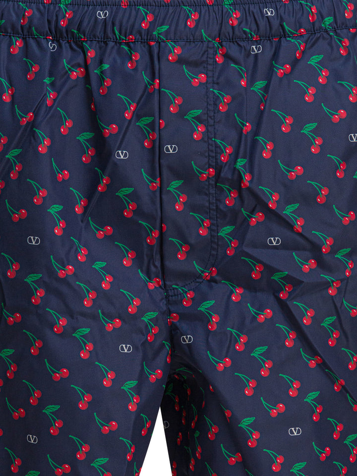 Valentino Cherryfic Swimwear - Blu | 6817ec619a6ca9bd426cfcc7ac08bd64ae5995a5