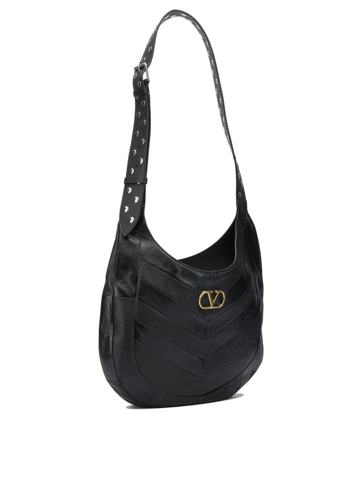 Valentino Garavani Hoboho Borse a Tracolla - Nero | 07e4592ae8296544519fcf14153f80c13c7c4bc3