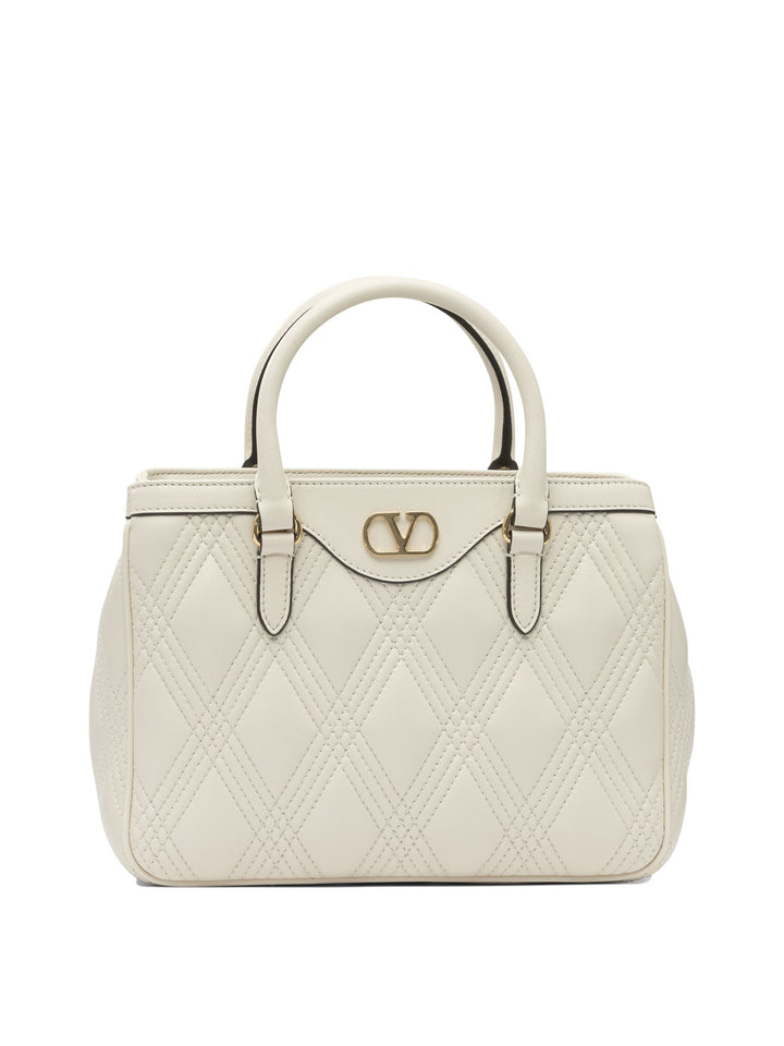 Valentino Garavani Quiltie 67 Handbags - Bianco | 91f7eabb15d39713461cd5ada0f8a390ba1e4e13