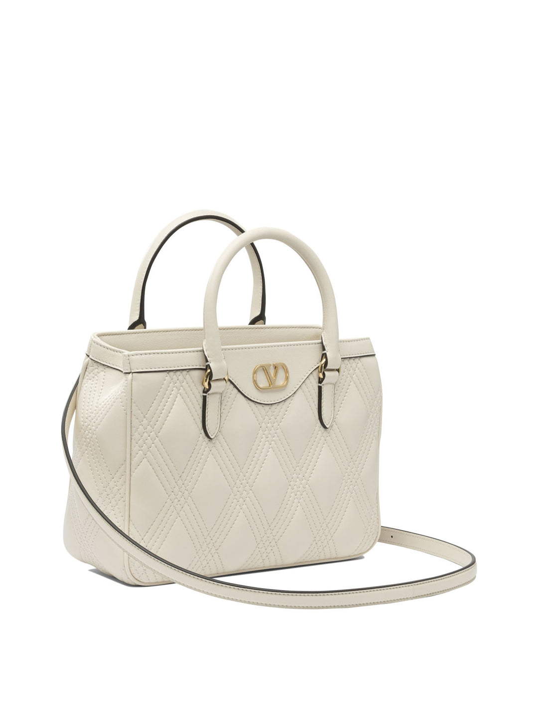 Valentino Garavani Quiltie 67 Handbags - Bianco | b15164db8b379f94a0ca92a8b97e48bab4990de2