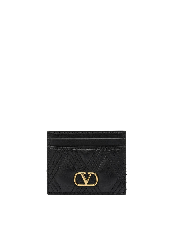 Valentino Garavani Quiltie 67 Wallets & Card holders - Nero | e6211bd2d565324f79928813ede3c8059abf89a2