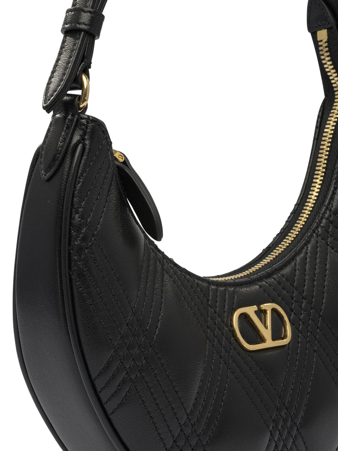 Valentino Garavani Quiltie 67 Borse a Spalla e Tracolla - Nero | 29655d79c74b255ca882b828eb89df78347da3bb
