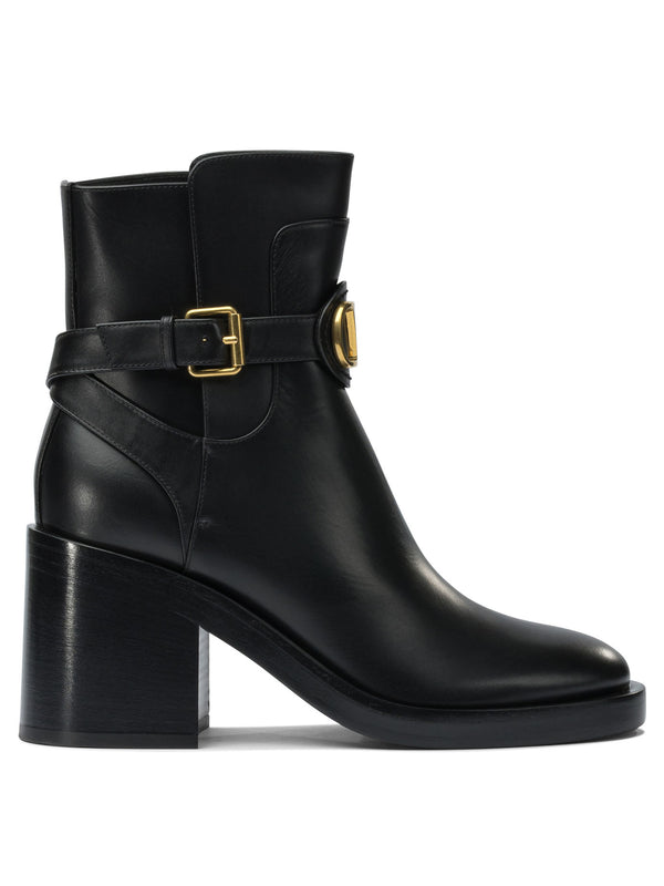 Vlogo Signature Boots And Ankle Boots Black
