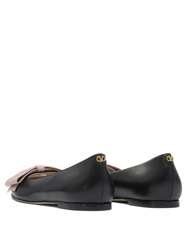 Valentino Garavani Bowow Ballerinas - Nero | a615363c78a5154a203275bd43de4d660df75b7d