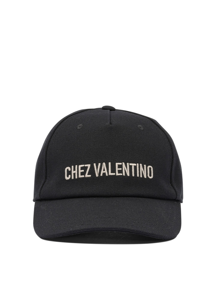 Valentino Garavani Chez Valentino Cappelli - Nero | dffd093a4fddea2676a45d64c2fb735a6bb24bdc