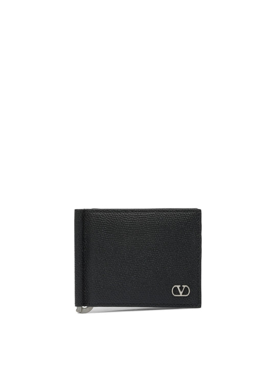 Vlogo Signature Wallets & Card Holders Nero