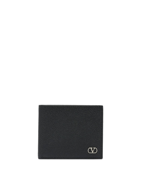 Vlogo Signature Wallets & Card Holders Nero