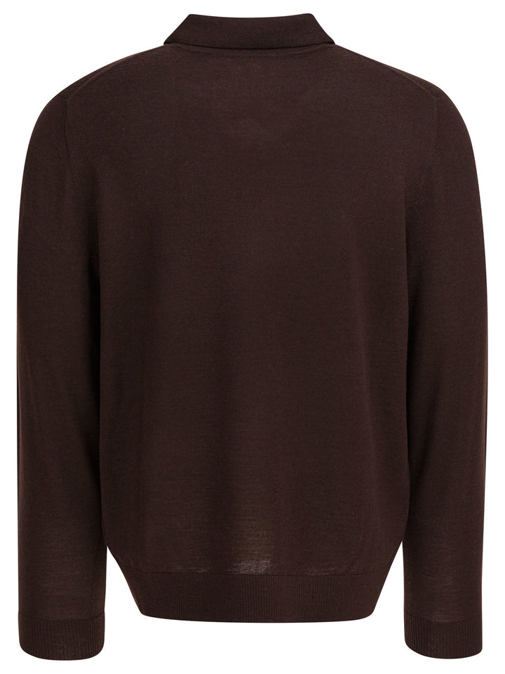 Vince Merino Wool Polo Shirt Polo shirts - Bordeaux | 44116bc96e66b75e00e9ebc8fd5b5679afdd06d8