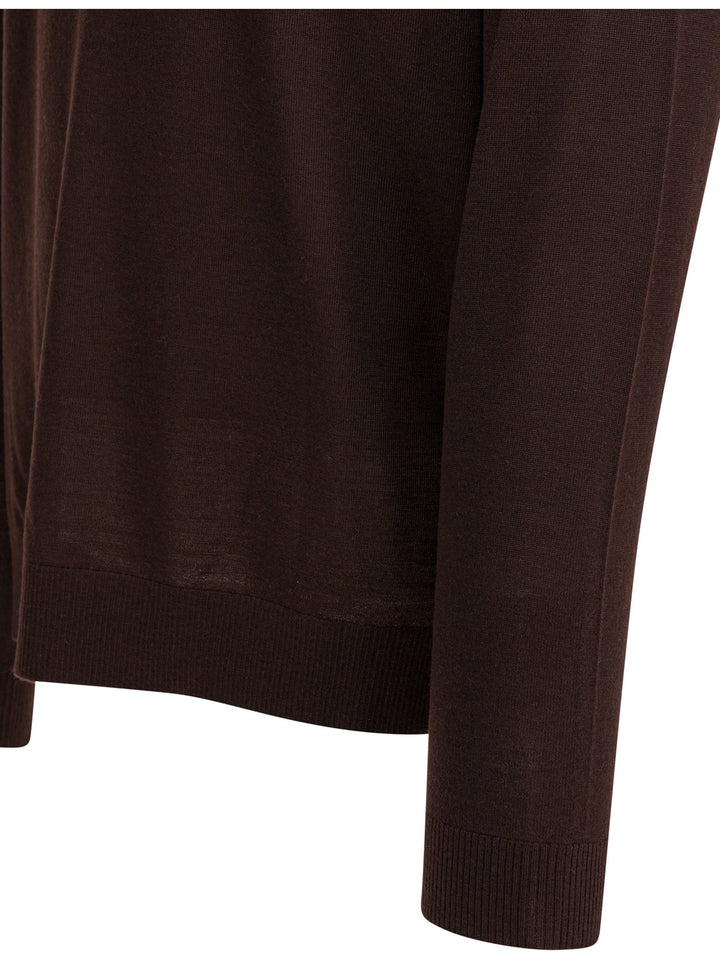 Vince Merino Wool Polo Shirt Polo shirts - Bordeaux | 460ee4f65610a0bb3cb6d49561c5266bb25783a1