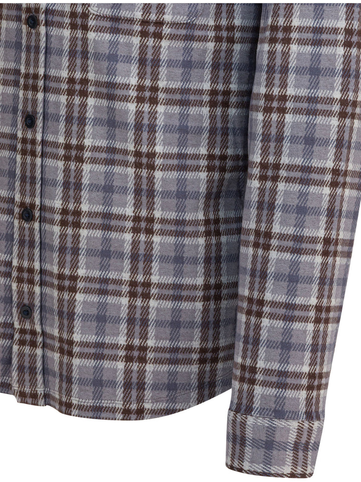 Vince Plaid Overshirt Jacket Jackets and Coats - Grey | 71b8564a323c4881186ea910c465a4b20c07cc9c