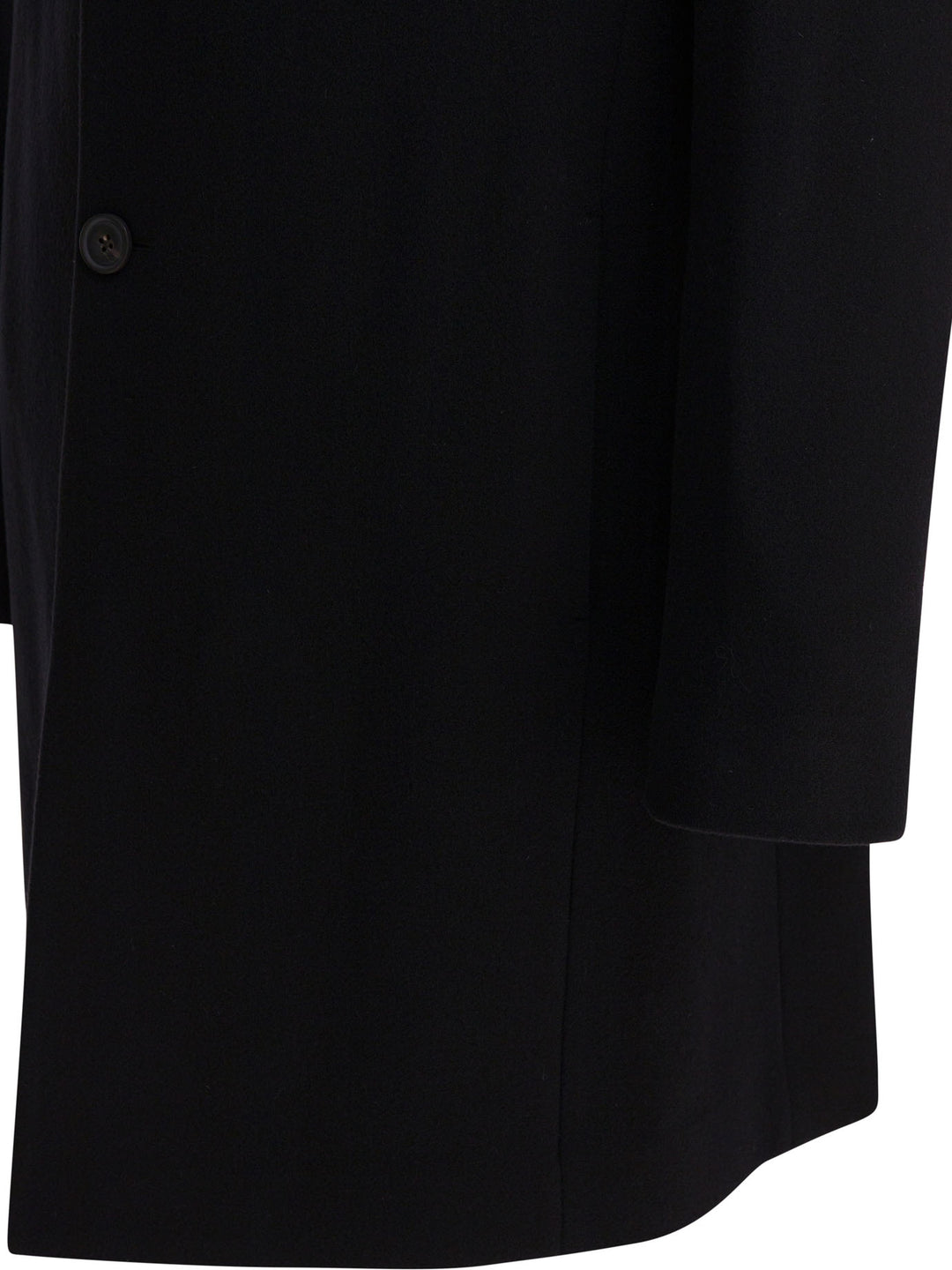 Vince Classic Coat In Italian Wool Blend Jackets and Coats - Nero | b54e76ffd395f7e2c905ef91461bbea26cff18fd