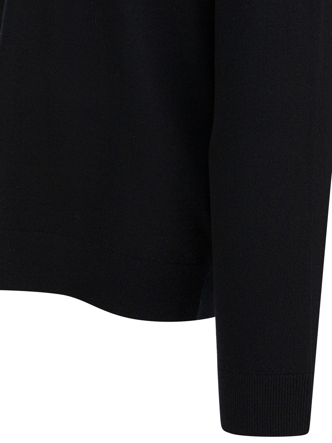 Vince Cashmere Sweater With Half Zipper Knitwear - Nero | 9cf3d02342a1e321d9b391d1b9c65489d325d52c
