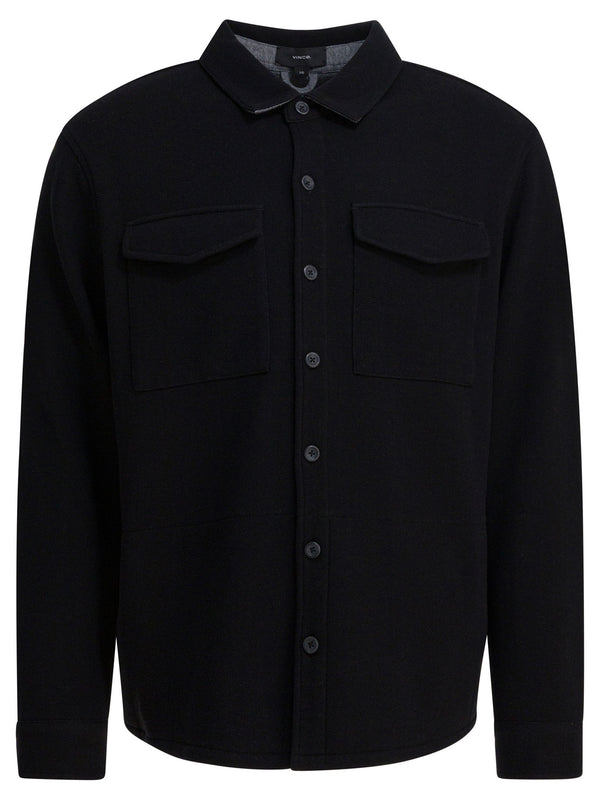 Cotton Overshirt Jacket Jackets And Coats Blu