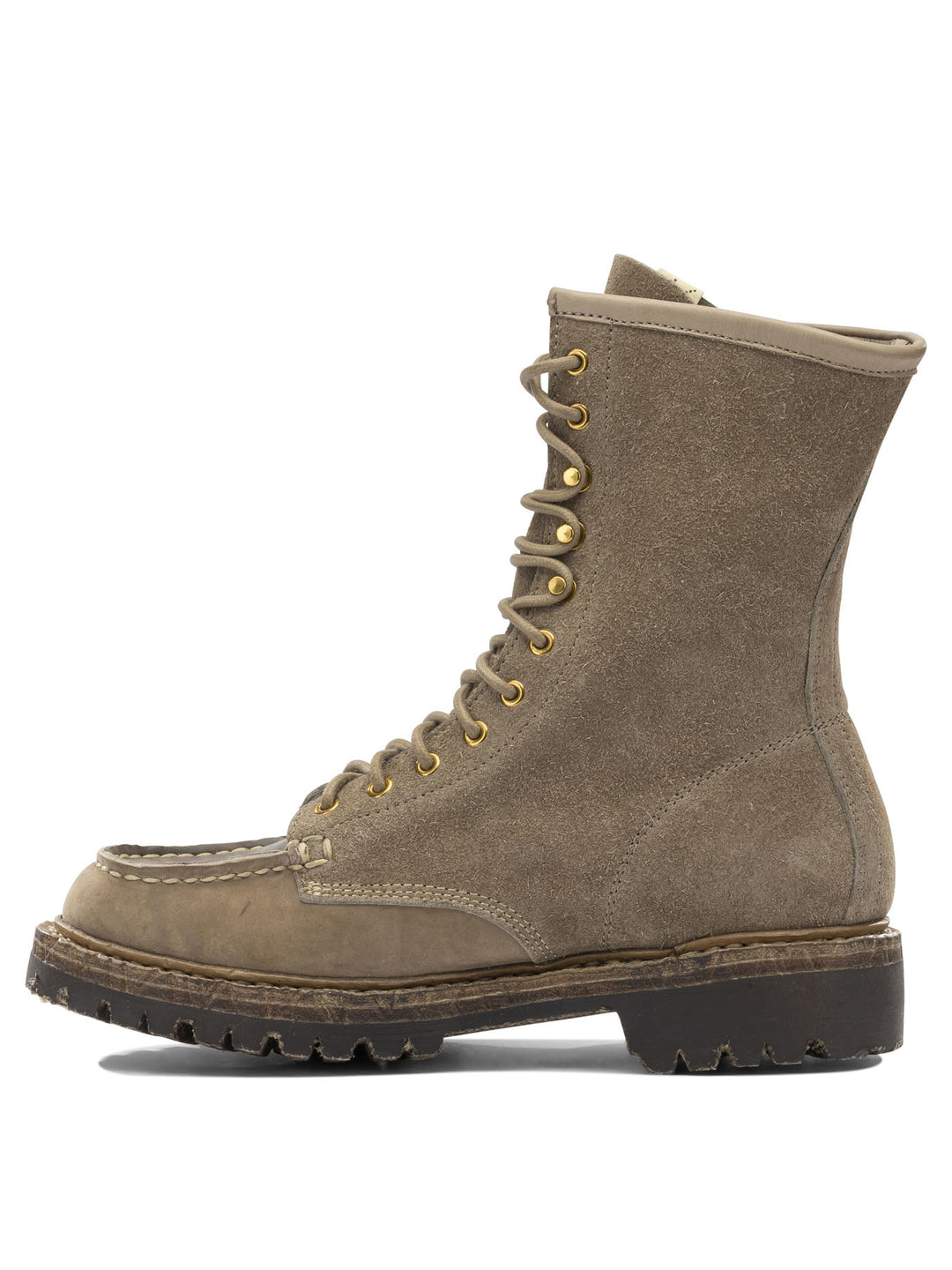 Visvim Scout Moc-Folk Boots and Ankle Boots - Beige | fc93455ae6f34dd60a945ca3c8b08d5b6217bf2c