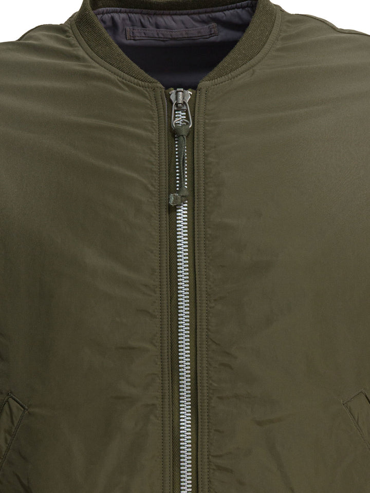 Visvim Nylon Bomber Jacket Jackets and Coats - Verde | 81316b37f5d94b84680c6cab1e229bfac4455f94
