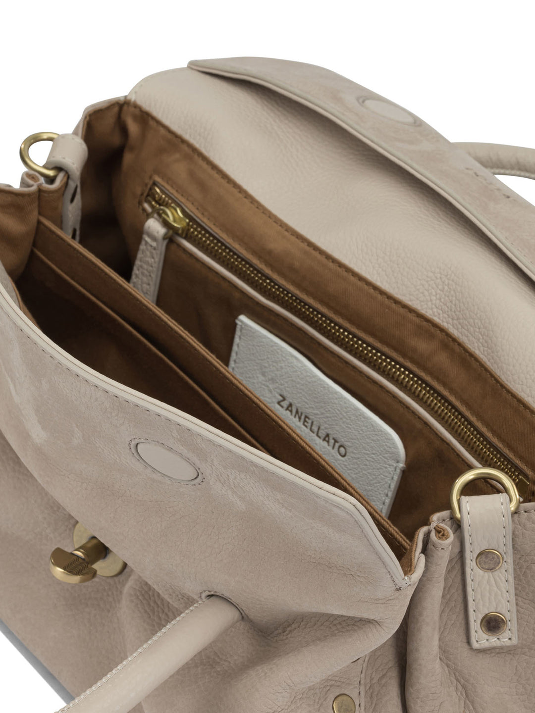 Zanellato Dotta Jones Handbags - Beige | cf9a79ac05dbb10065bc18b5412626f025e21952