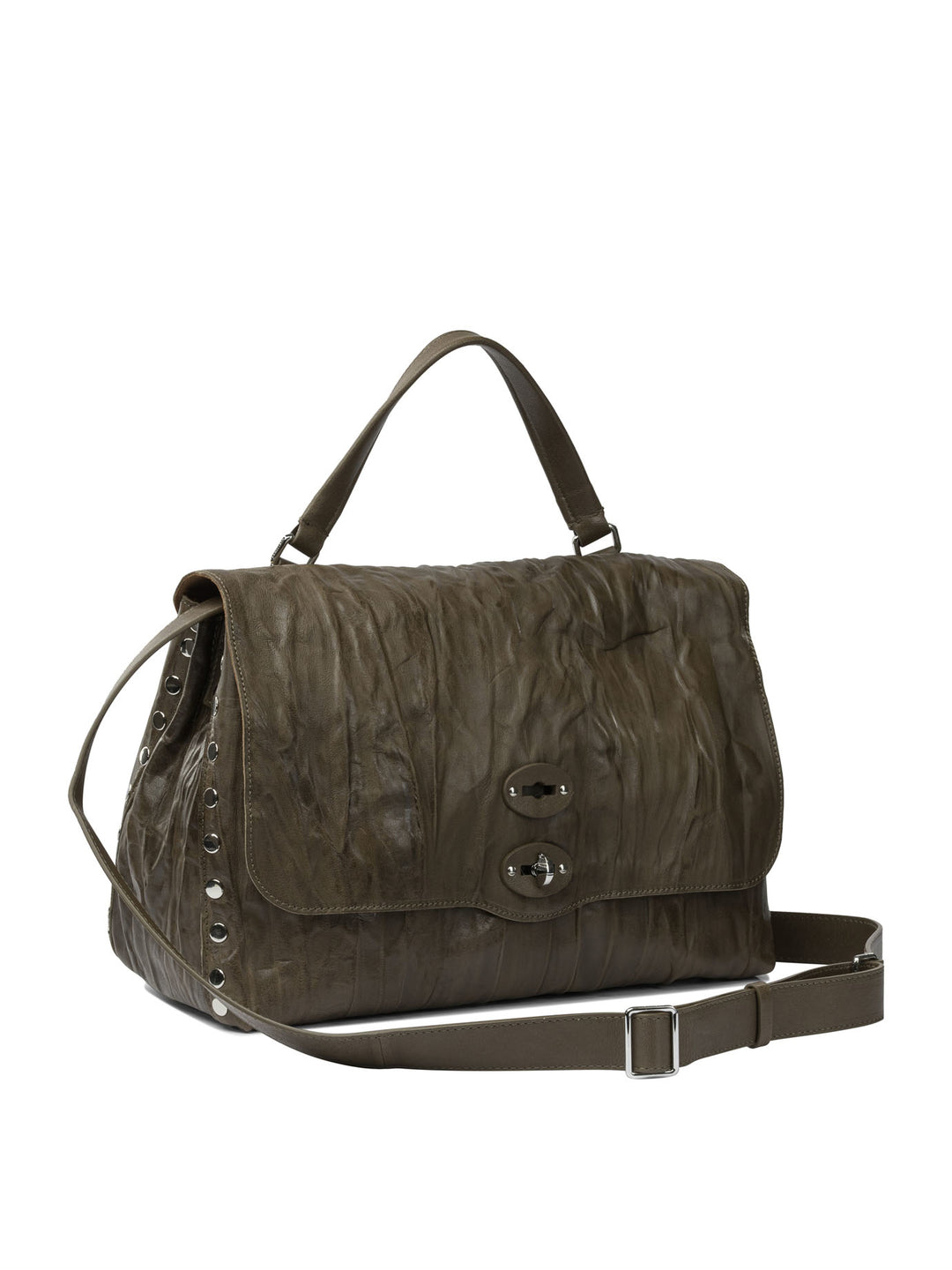 Zanellato Postina® Pleated Handbags - Verde | b1c6118831743489b9305e37fd677e054f4abb5a
