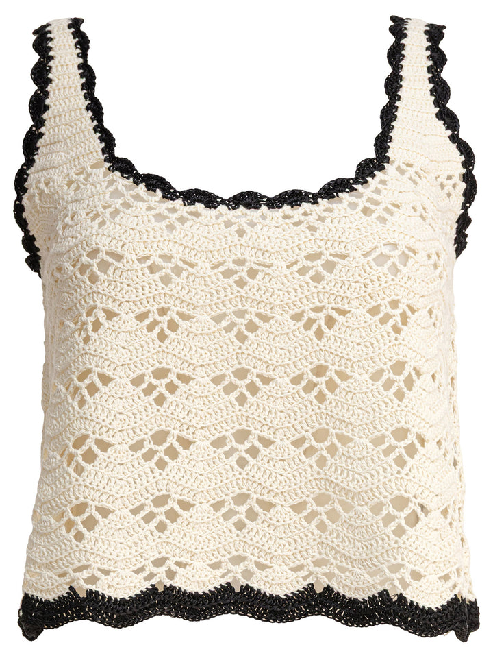 Zimmermann Rhiannon Top - Beige | 6bb3714f1f3726368faec3f380e26f4e3b7264d8