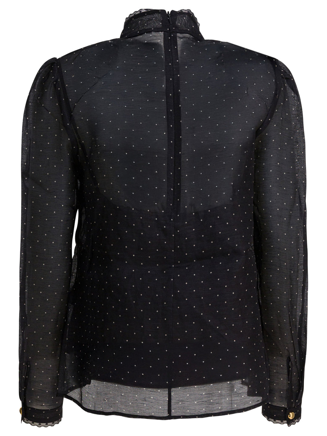 Zimmermann Lavallière Dream Shirts - Nero | 8d171eeb0c117fc9ae053d1b63250e51f4aba502