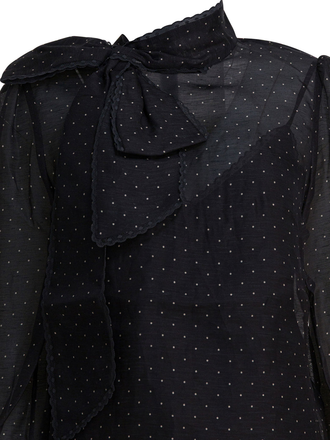 Zimmermann Lavallière Dream Shirts - Nero | 6b1a91f86837e7568ace06a95c875745f83f29c8
