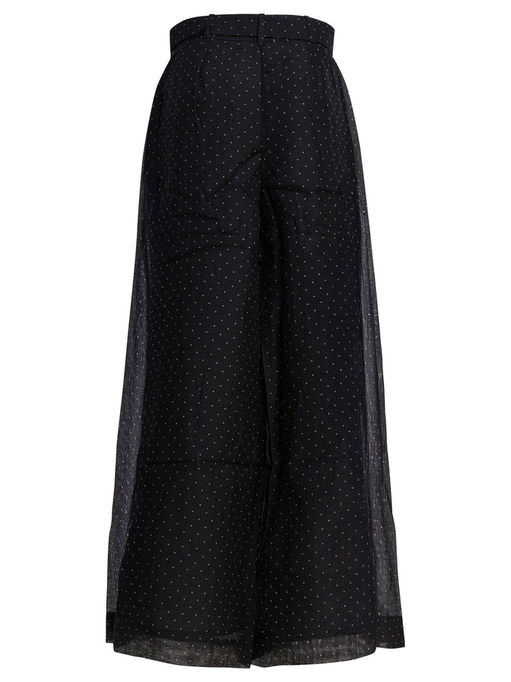 Zimmermann Dream Trousers - Nero | 3c70ac5318f7310c6972771689975de8cea0a070
