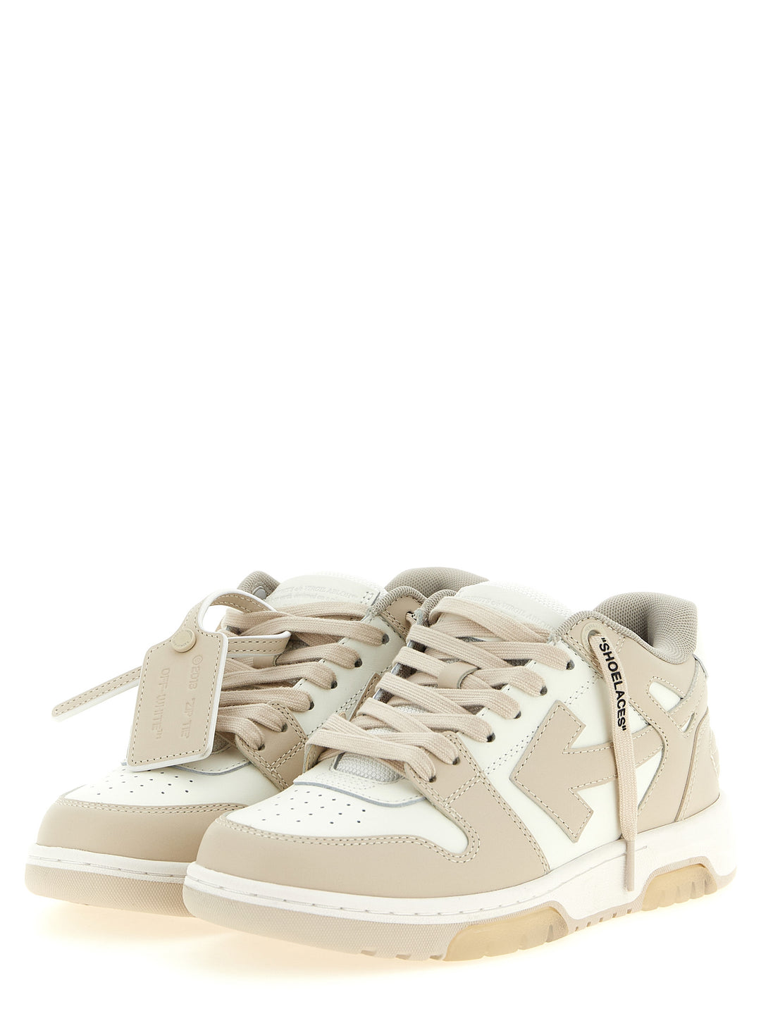 Off-White Out Of Office Sneakers - Beige | d53813995ff385cb1e1464c1f461540a79432647