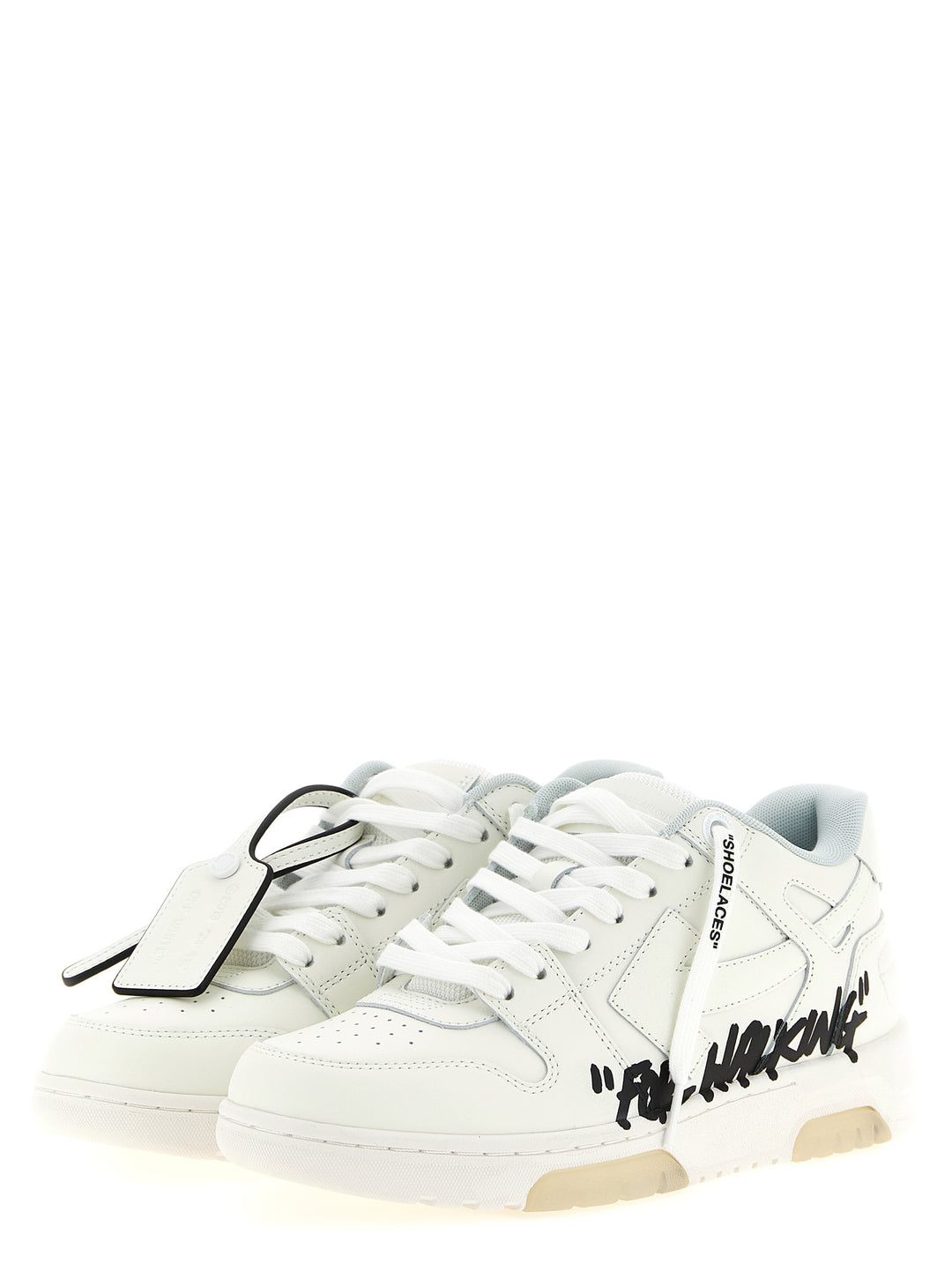 Off-White Out Of Office For Walking Sneakers - Bianco/Nero | 2b27a53ffafd19567bf0e98716036eaf38a4d508