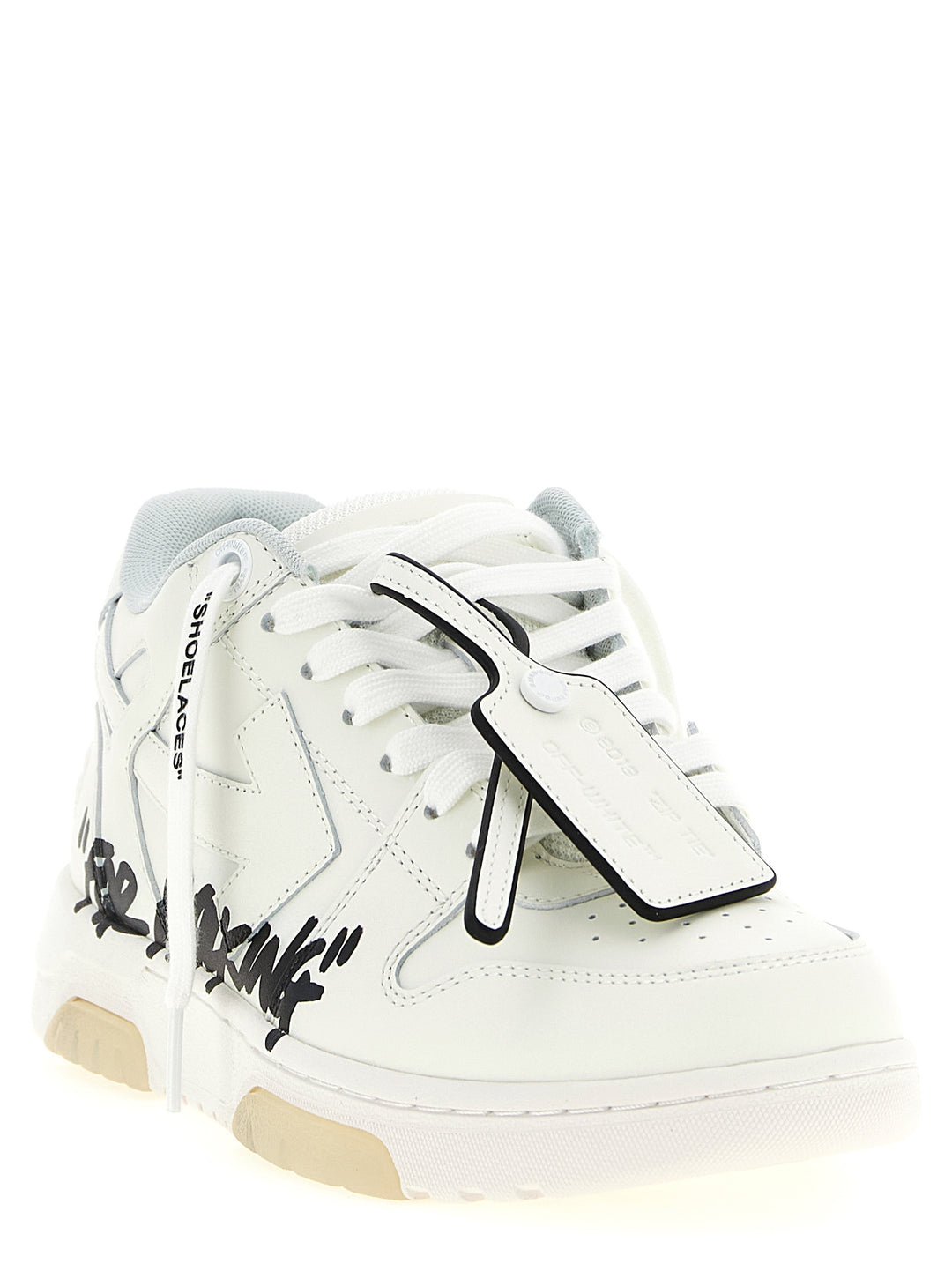 Off-White Out Of Office For Walking Sneakers - Bianco/Nero | 0c2cc20f6365957777cdbede25ed2c42567f471a