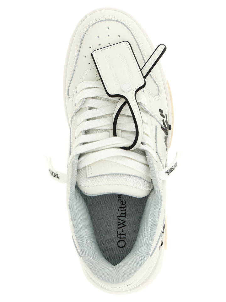 Off-White Out Of Office For Walking Sneakers - Bianco/Nero | 02982c11f5983fb8309cfd3723edd1e37bf44e02