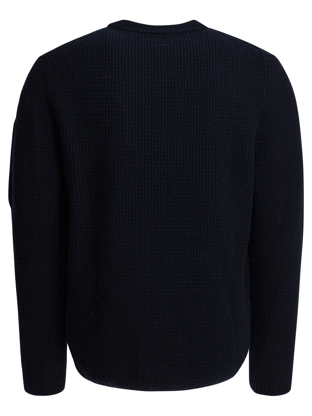 C.P. Company Crew-Neck Sweater With Logo Knitwear - Blu | 5b6b166b94dfaf5f4b397eca1c43856d9f345ba0