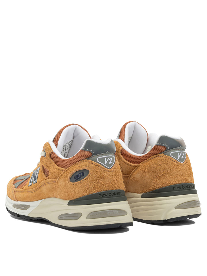 New Balance Made In Uk 991v2 Sneakers & Slip-On - Arancione | b593f64a652d42781342f5ff7d3c8bfcc137dc98