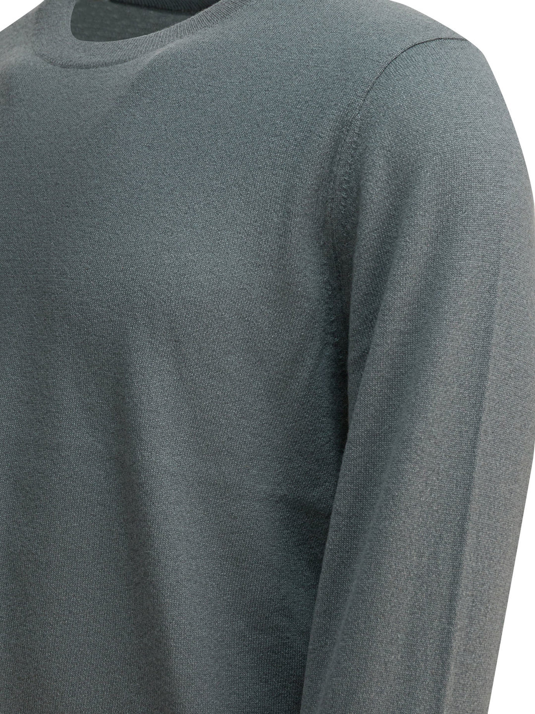 Vince Cashmere And Silk Crewneck Sweater Knitwear - Grey | 32fd9f474d5fc0f07340c21c8748a58b73d02e59