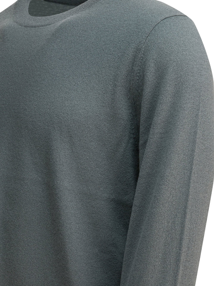 Vince Cashmere And Silk Crewneck Sweater Knitwear - Grey | 32fd9f474d5fc0f07340c21c8748a58b73d02e59