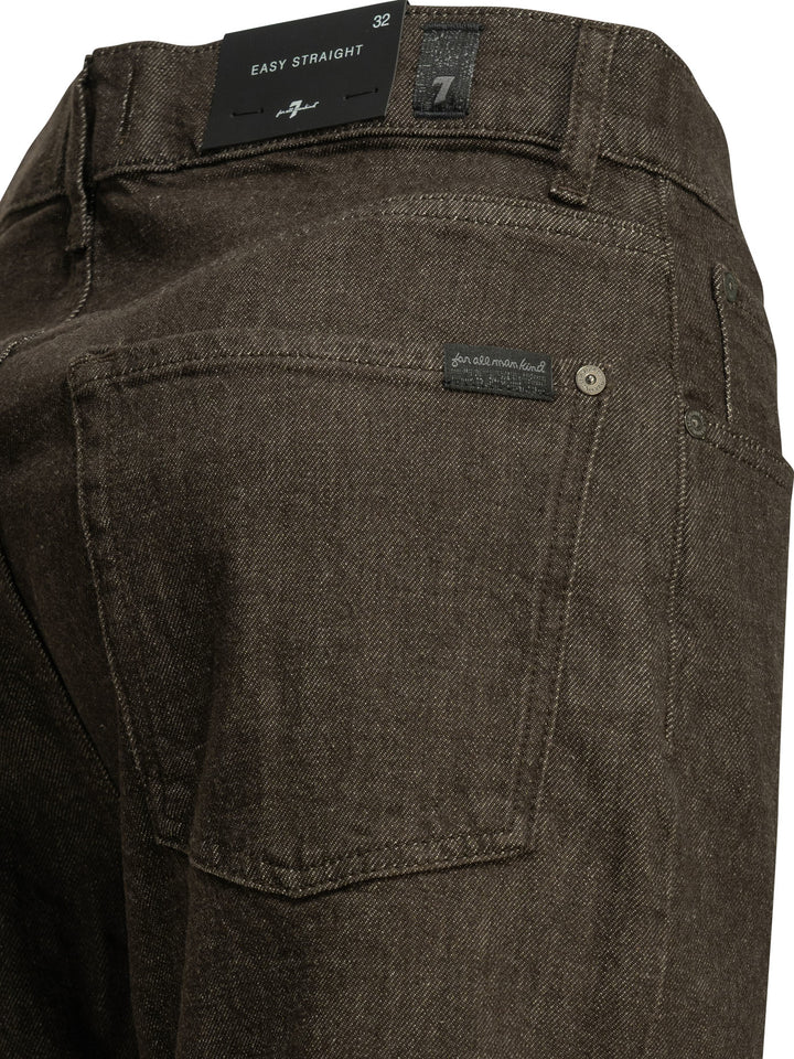 7 For All Mankind  Jeans - Marrone | ccd42a1b76edddfc7effdc465e829debeaae3a79