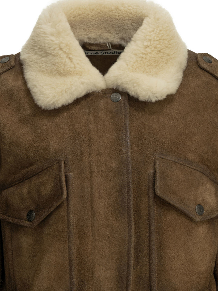 Acne Studios Giacche e Cappotti Capispalla Marrone