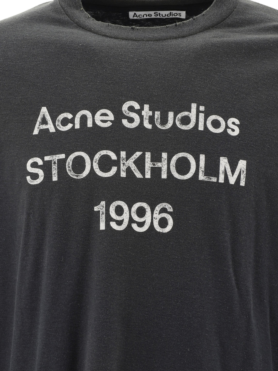 Acne Studios  T-shirts - Nero | 8c87b5006961ed86d50ecfe6b096806b31d43084