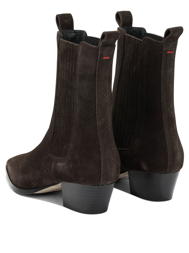 Aeyde Agata Boots and Ankle Boots - Marrone | 586832bf5b457a8e737e42ac6b25cd0217fdccee